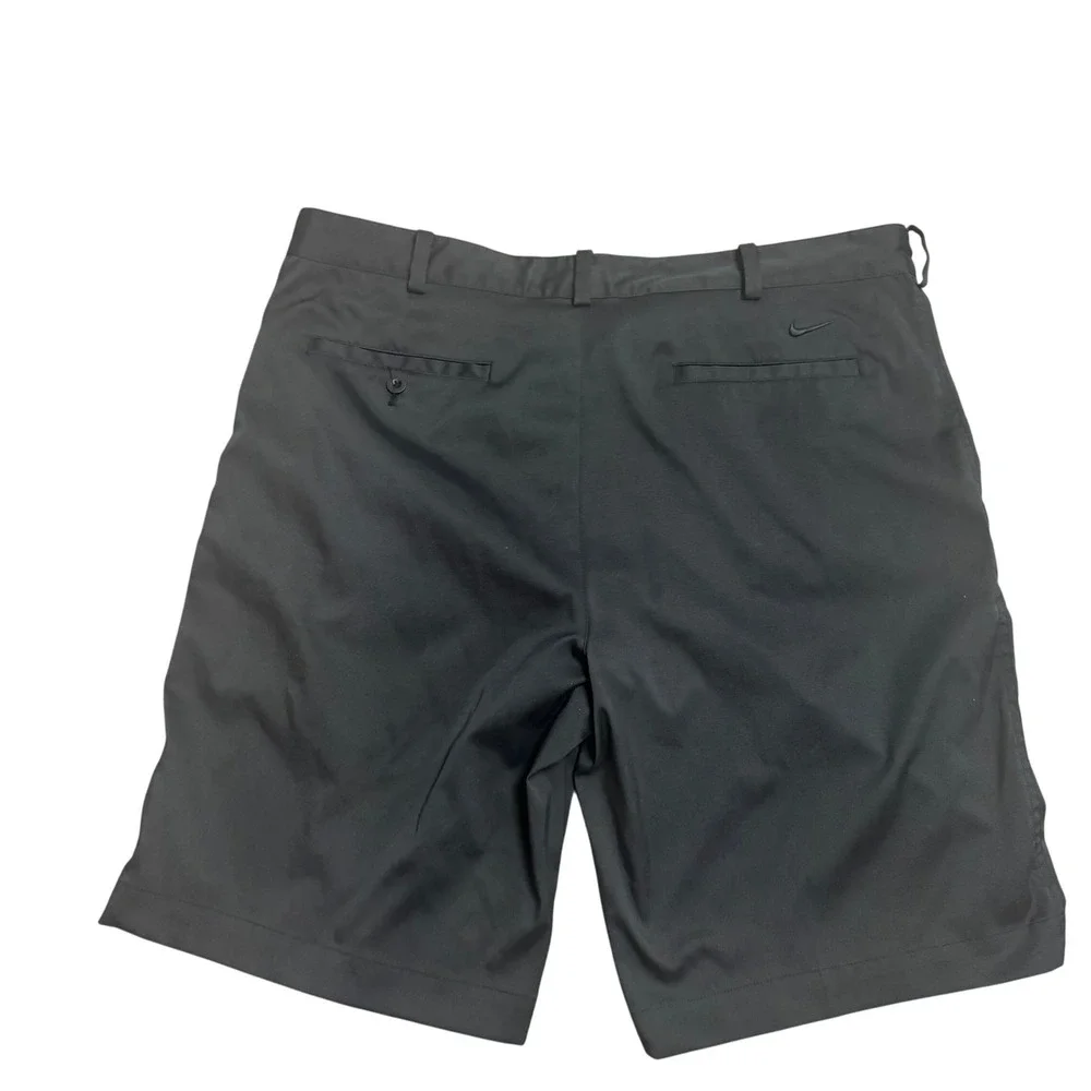 Nike Golf Dri FIT‎ Shorts Mens 36 Black Golf Activewear Athletic Shorts